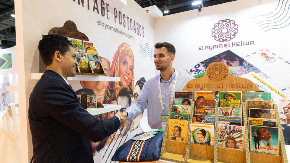 Visitor and exhibitor interaction at Gifts & Lifestyle Middle East