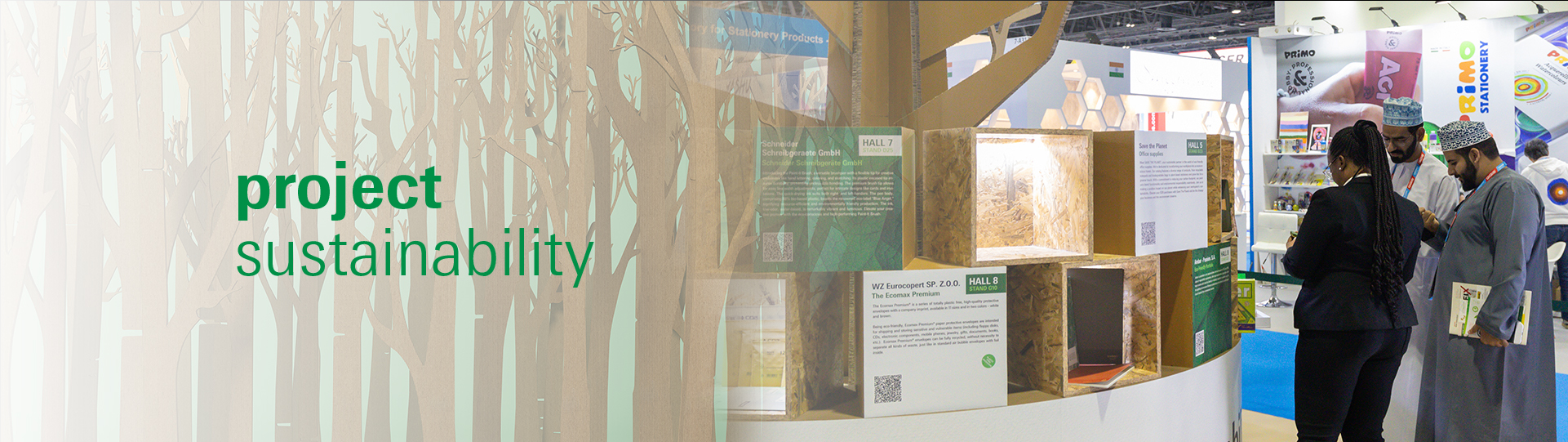 Paperworld Middle East - Project Sustainability Header